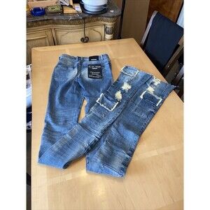 Si Tu Veux I Homme Skinny Jeans Waist 32in Billy Jean Distressed Mens